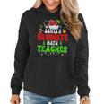 Santas Favorite Dance Teacher Group Matching Christmas 2022 Women Hoodie Graphic Print Hooded Sweatshirt
