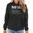Womens Dad Tax Funny Dad Tax Definition Mens Fathers Day Women Hoodie