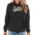 Womens Daddy Est 2024 Promoted To Daddy Est 2024 Funny Fathers Day Women Hoodie