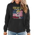 Womens Even My Dog Is Waiting For Trump 2024 Women Hoodie
