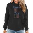 Womens From A Milf To A Gilf Funny Mothers Day Dirty Inappropriate Women Hoodie