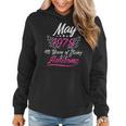 Womens May 1979 40 Years Of Being Awesome 40Th Birthday Gift Women Hoodie