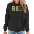 Womens Recycle Reuse Renew Rethink For Earth Day Recycling 2023 Women Hoodie