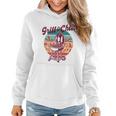 Grill And Chill Vacation Retro Sunset Women Hoodie