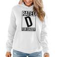 Rated D For Daddy Funny Gift For Dad V2 Women Hoodie