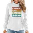 Vintage Husband Dad Video Game Legend Gaming Dad Fathers Day Gift Women Hoodie