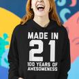 100 Geburtstag Geschenk Für Ihre Frauen 100 Jahre Alte Oma Frauen Hoodie Geschenke für Sie