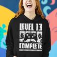 13 Jahre Geburtstags Junge Gamer Level 13 Complete Frauen Hoodie Geschenke für Sie