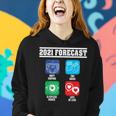 2021 Forecast New Dad Mom Baby Announcement Pregnancy Gift Women Hoodie Gifts for Her