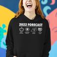 2022 Forecast New Dad Mom Baby Announcement Pregnancy Gift Women Hoodie Gifts for Her
