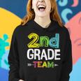 2Nd Grade Team 2Nd Grade Squad Teacher Gifts Women Hoodie Gifts for Her