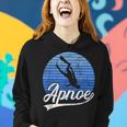 Apnoetauchen Freitauchen Retro Tauchen Gerätetauchen Vintage Frauen Hoodie Geschenke für Sie