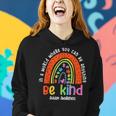 Autism Son Child Daughter Mom Be Kind Rainbow Women Hoodie Gifts for Her