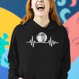 Basketball Herzschlag Herren Hoodie, Sportliches Design in Schwarz Geschenke für Sie