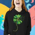 Be Kind Green Ribbon Sunflower Mental Health Awareness Gifts Women Hoodie Gifts for Her