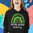 Be Kind To Your Mind Mental Health Matters Awareness Leopard Women Hoodie Gifts for Her