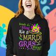 Beads & Bling Its A Mardi Gras Thing Cool Women Hoodie Gifts for Her