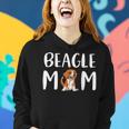 Beagle Mom Cute Beagle Art Graphic Beagle Dog Mom Women Hoodie Gifts for Her