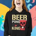 Beer Pong King Alkohol Trinkspiel Beer Pong Frauen Hoodie Geschenke für Sie