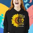 Being A Mom Is An Honor Being A Nana Is Priceless Sunflower Women Hoodie Gifts for Her