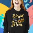 Blessed To Be Called Mom Sunflower Butterfly Mothers Day Women Hoodie Gifts for Her