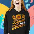 Blessed To Be Called Nana Sunflower Proud Mom Mothers Day Women Hoodie Gifts for Her