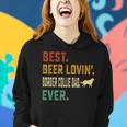 Border Collie Lover Best Beer Loving Border Collie Dad Gift For Mens Women Hoodie Gifts for Her