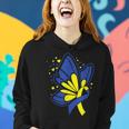 Butterfly T21 World Down Syndrome Awareness Day Women Women Hoodie Gifts for Her
