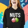 Chest Nuts Funny Matching Chestnuts Christmas Couples Nuts Women Hoodie Gifts for Her
