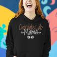 Chocolate Lab Mama Funny Labrador Retriever Mom Gifts Gift For Womens Women Hoodie Gifts for Her