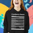 Cranberry Sauce Nutritional Facts Funny Thanksgiving Women Hoodie Gifts for Her
