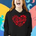 Cute Happy Valentines Day Heart Love Couple Men Women Women Hoodie Gifts for Her