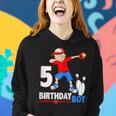 Dabbing Bowler BowlingShirt 5Th Birthday Boys Party Tees Women Hoodie Gifts for Her