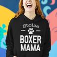 Damen Stolze Boxer Mama Dog Hunde Mutter Haustier Frauen Hoodie Geschenke für Sie