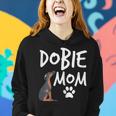 Dobie Mama Hoodie für Dobermann Pinscher Hundeliebhaber Geschenke für Sie