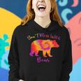 Dont Mess With Mama Bear Funny Mothers Day Tie Dye Women Hoodie Gifts for Her