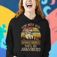 Dont Mess With MamasaurusRex Mothers Day Women Hoodie Gifts for Her