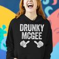 Drunky Mcgee St Patricks Day Couple Women Hoodie Gifts for Her