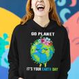 Earth Day 2023 Go Planet Its Your Floral Earth Day April 22 Women Hoodie Gifts for Her
