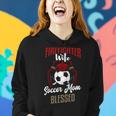 Firefighter Wife Soccer Mom Firefighter Wife Gift Women Hoodie Gifts for Her