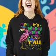 Funny Carnival Party Gift Idea Flamingo Mardi Gras V6 Women Hoodie Gifts for Her