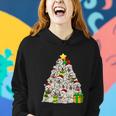 Funny Christmas Golden Retriever Pajama Shirt Tree Dog Xmas Women Hoodie Gifts for Her