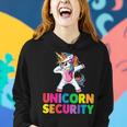 Halloween Dad Mom Daughter Adult Costume Unicorn Security Women Hoodie Gifts for Her