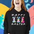 Happy Easter Day Cute Bunny Funny Rabbit Tie Dye Women Girls Women Hoodie Gifts for Her