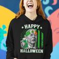 Happy Halloween Joe Biden St Patricks Day Leprechaun Hat Women Hoodie Gifts for Her
