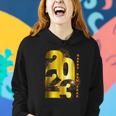 Happy New Year 2023 New Years Eve Party Supplies 2023 V2 Women Hoodie Graphic Print Hooded Sweatshirt Gifts for Her