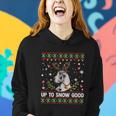 Harlequin Great Dane Dog Reindeer Ugly Christmas Sweater Great Gift Women Hoodie Gifts for Her