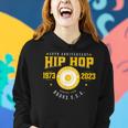 Hip Hop Music 50Th Anniversary Musician Birthday Born Day Women Hoodie Gifts for Her