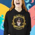 Hunde-Motiv Schwarz Hoodie mit Liebevoller Botschaft, Tierfreund Design Geschenke für Sie