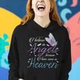 I Believe In Angels Because I Have Some In Heaven Mom & Dad Women Hoodie Gifts for Her